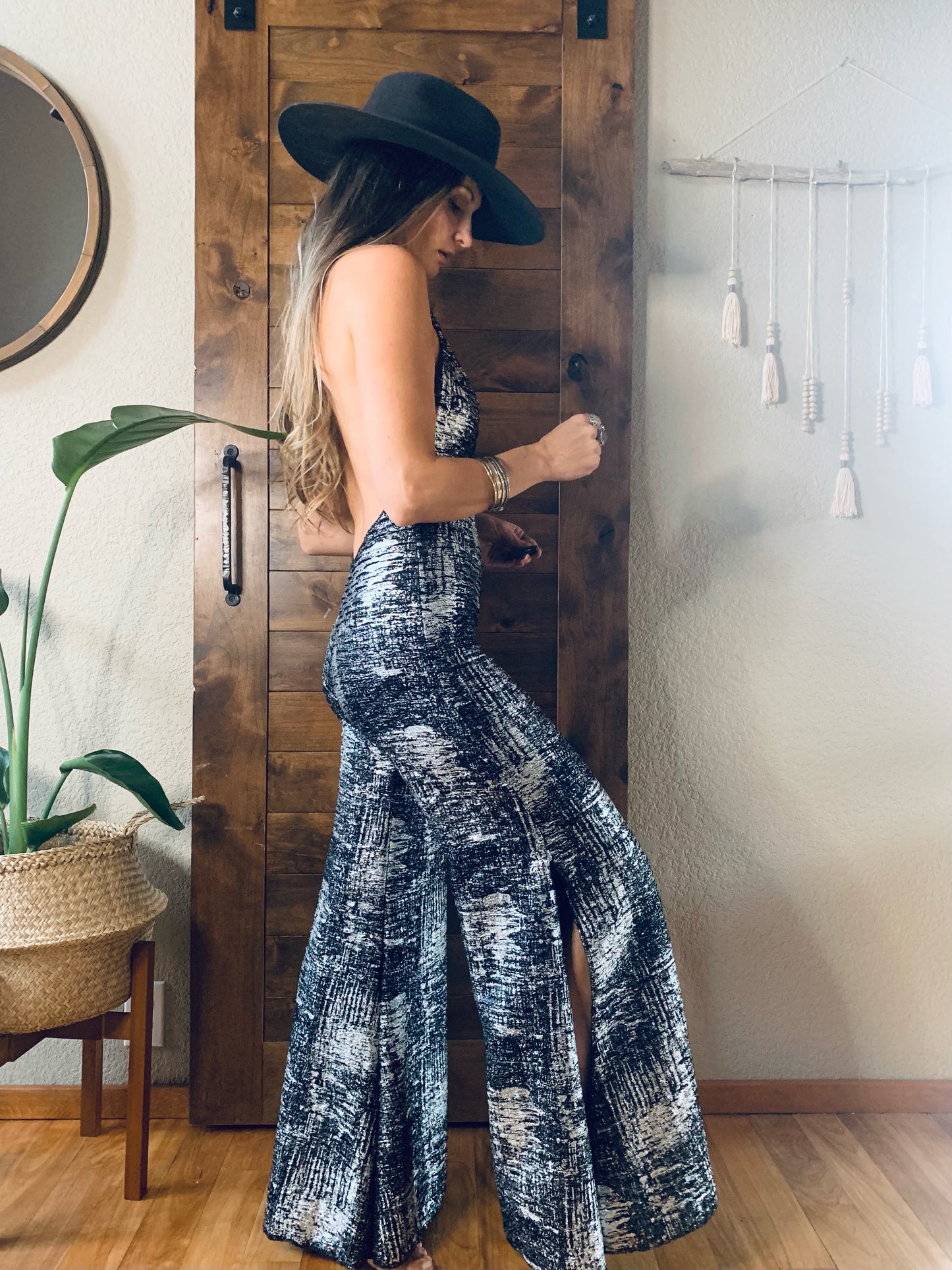 Midnight Silver Onesie