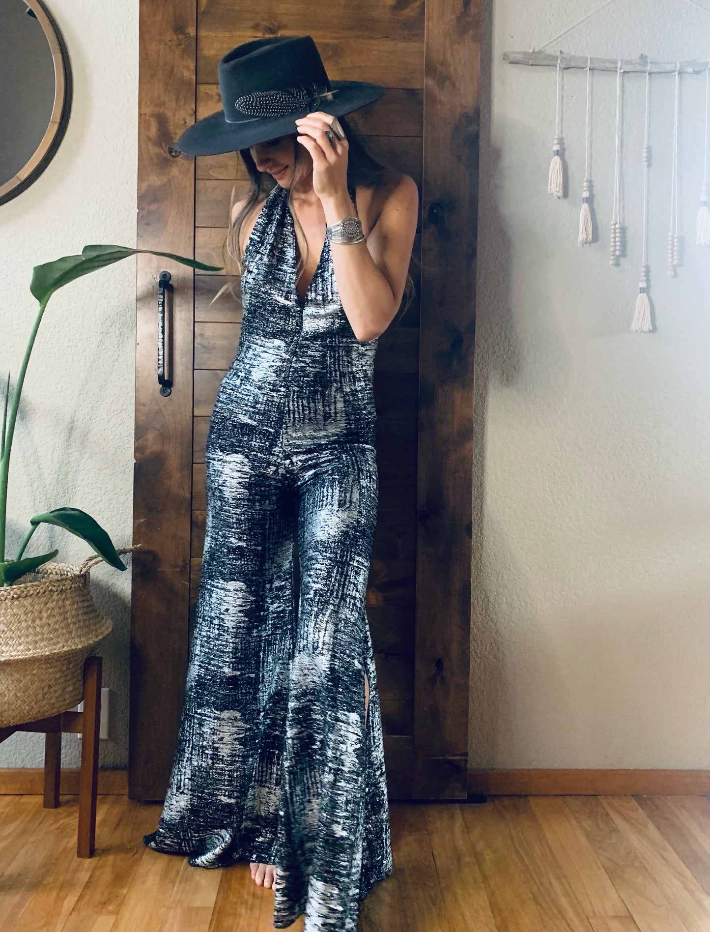 Midnight Silver Onesie