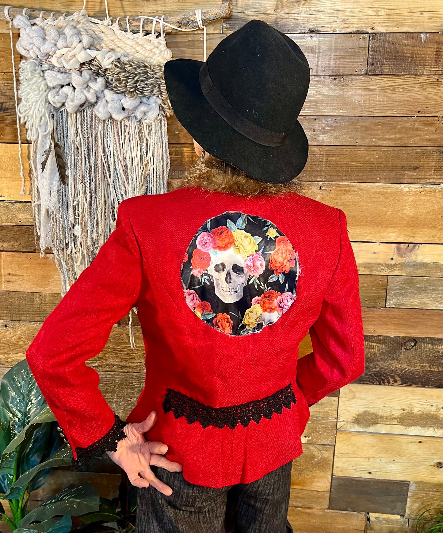 Fancy Red Blazer
