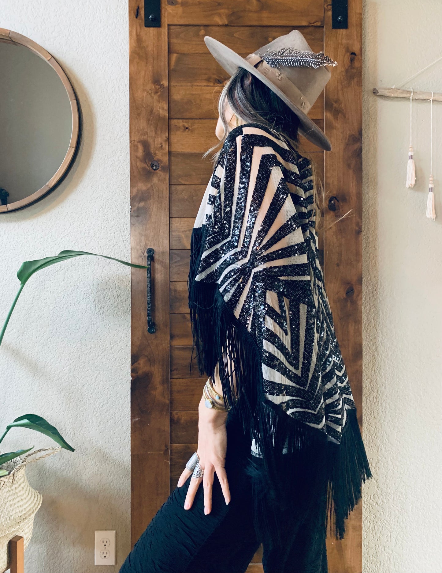 Gatsby Fringe Shawl