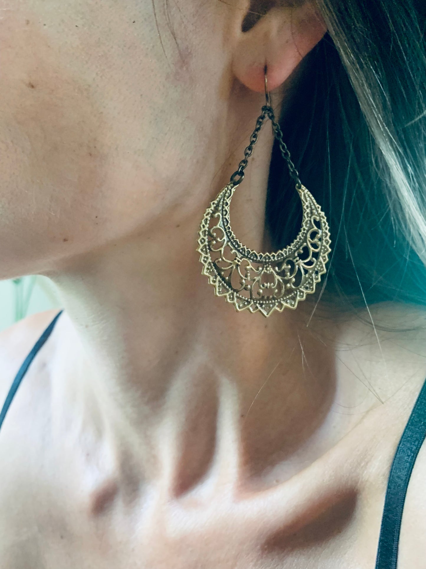 Half Moon Earrings